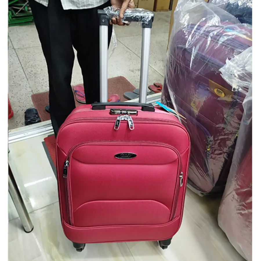 Fancy 18Inch Small Size Cabin Crew Luggage Red